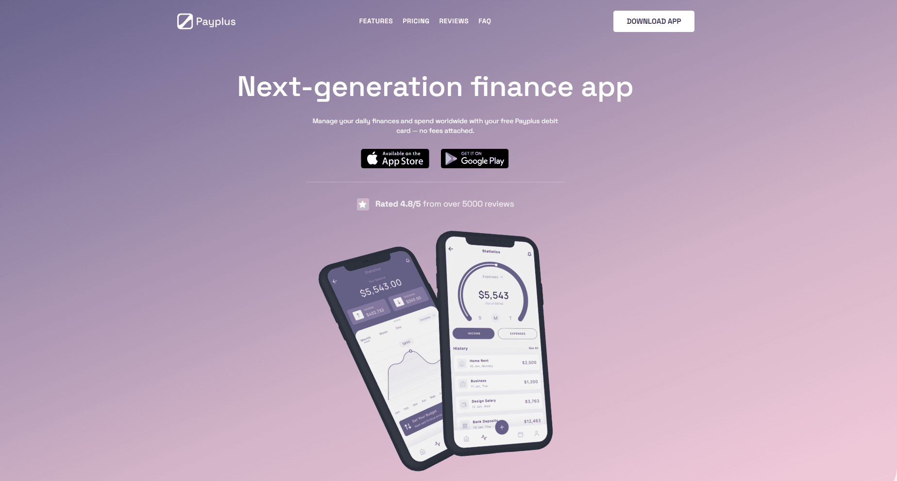 Payplus — homepage