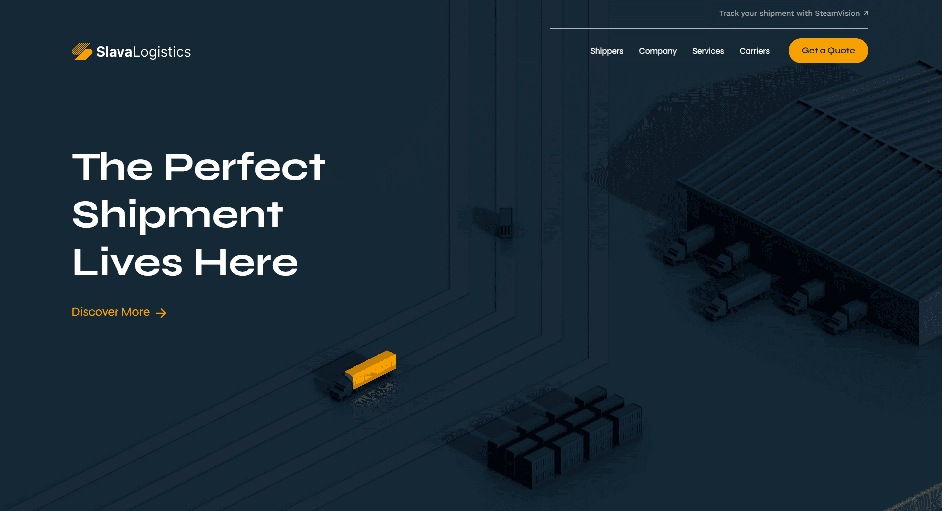 Slava Logistics — homepage
